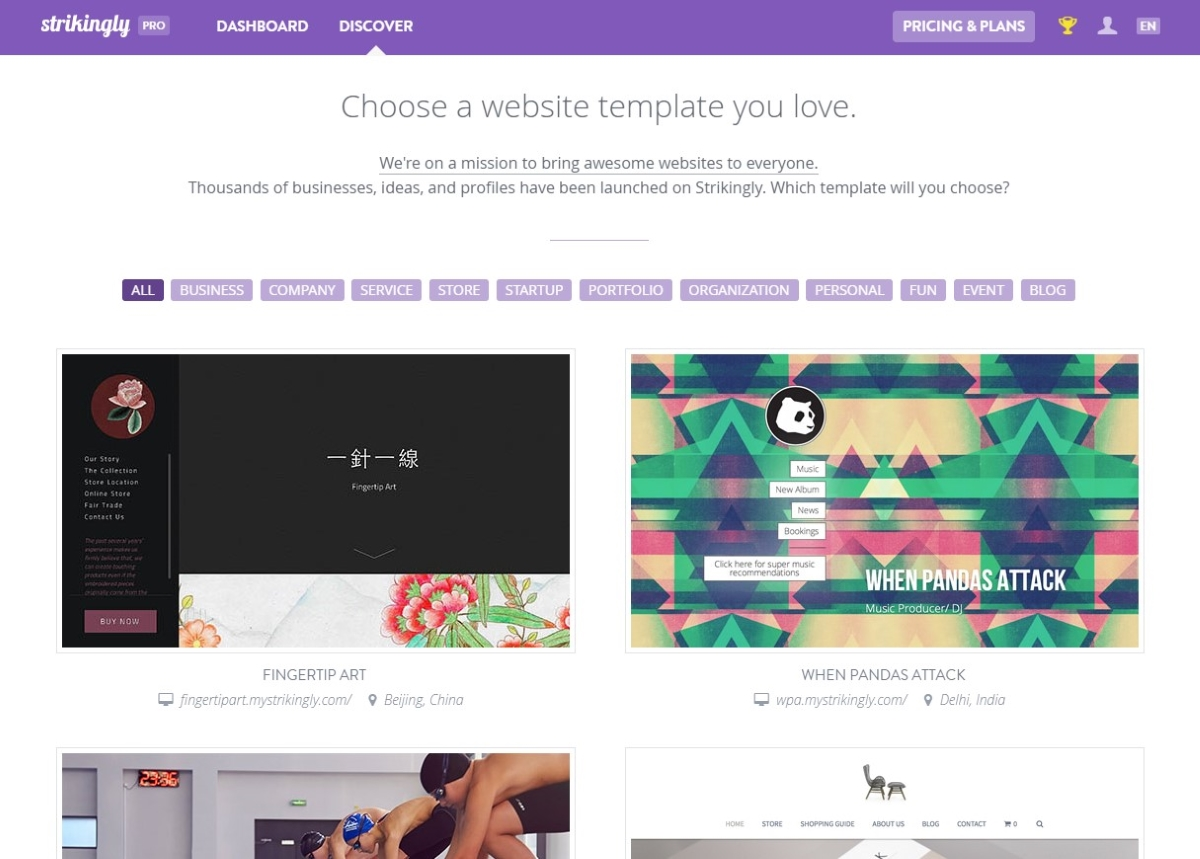 Strikingly Templates Strikingly Templates